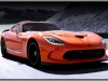 2014 Dodge Viper coupe side front view