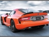 2014 Dodge Viper coupe side rear view