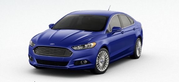 2016 Ford Fusion colors - Deep Impact Blue