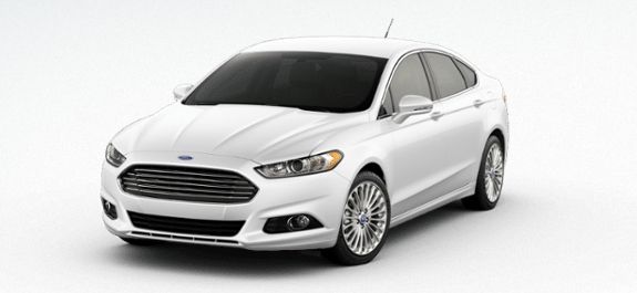 2016 Ford Fusion colors - Oxford White