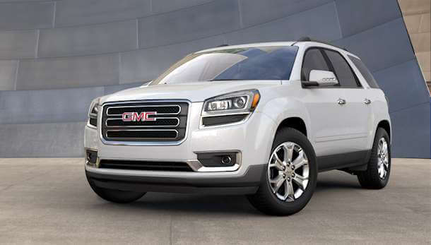 2016 GMC Acadia colors White Frost Tricoat