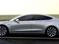2017 Tesla Model 3 Side View Grey