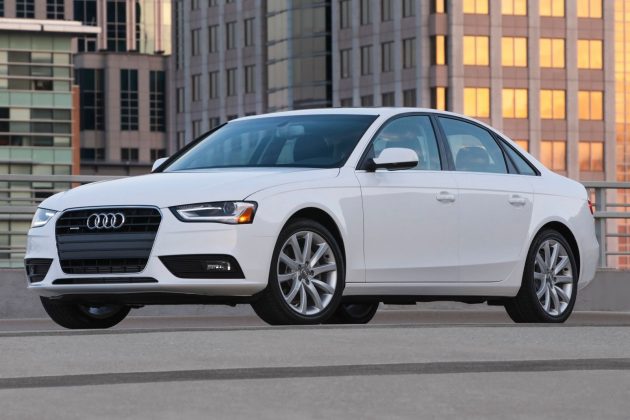 2015 Audi A4 Front and Side View