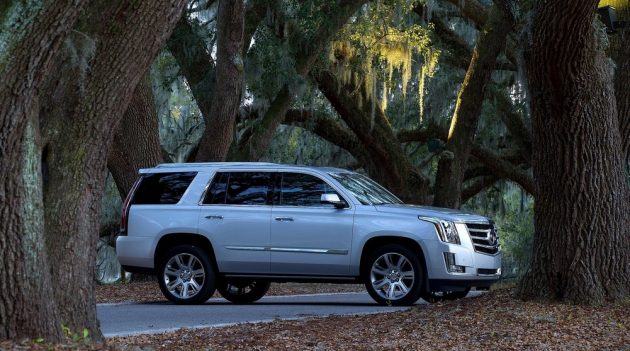 2015 Cadillac Escalade Side View