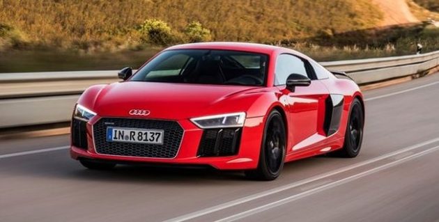 2016 Audi R8 V10 Red On the road
