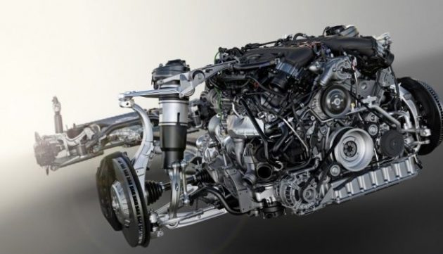 2016 Bentley Bentayga Engine