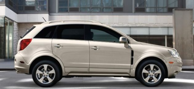 2016 Chevrolet Captiva Side View