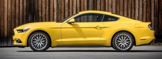 2016 Ford Mustang EU-Version Side View