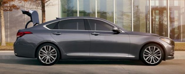 2016 Hyundai Genesis Side View