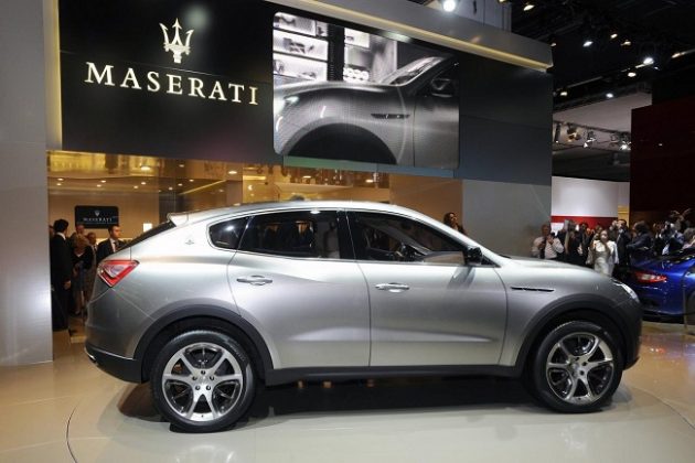 2016 Maserati Levante Side View