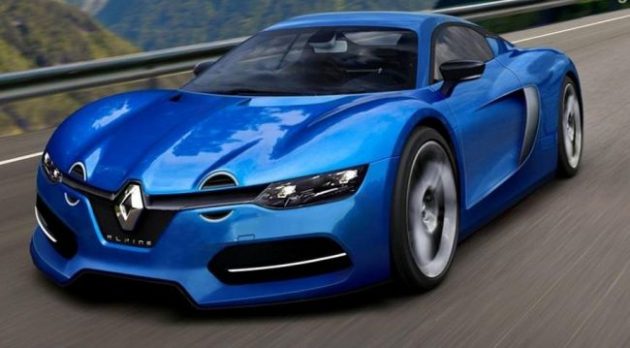 2016 Renault Alpine front side