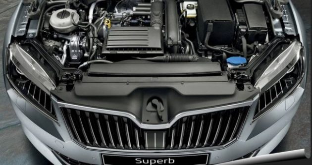 2016 Skoda Superb Engine