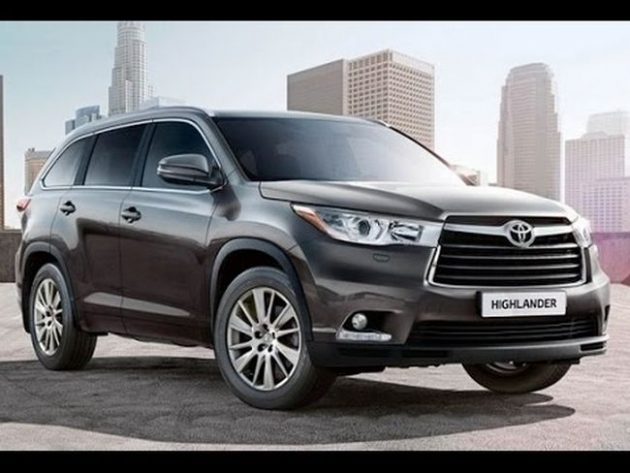 2016 Toyota Highlander Front