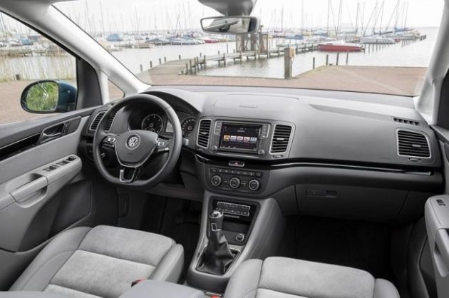 2016 Volkswagen Sharan Dashboard