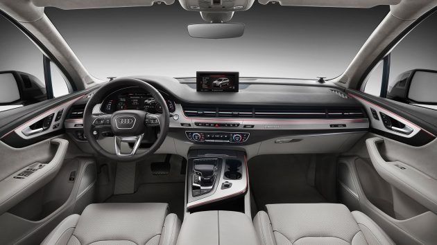 2017 Audi Q8 Dashboard