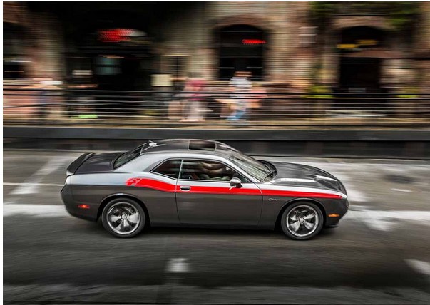 2017 Dodge Challenger Hellcat Side View