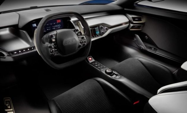 2017 Ford GT Dashboard