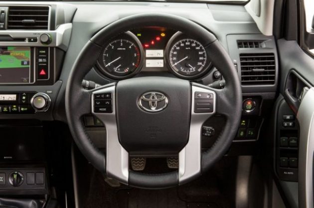 2017 Toyota Land Cruiser Dashboard