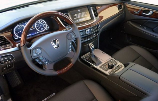 2017 hyundai Equus Dashboard