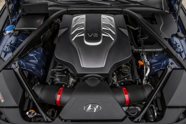 2017 hyundai Equus Engine