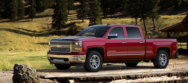 Chevrolet Silverado 2015 Side view