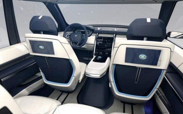 Land Rover Discovery Vision Concept Interior