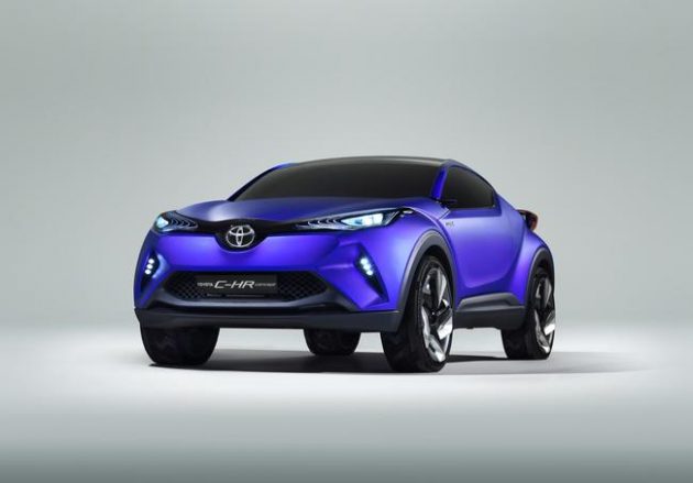 Toyota C-HR Concept - New Hybrid crossover SUV